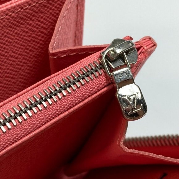 LOUIS VUITTON Epi Zippy Wallet Zip Around Long Wallet Epi Leather pink - Picture 8 of 12